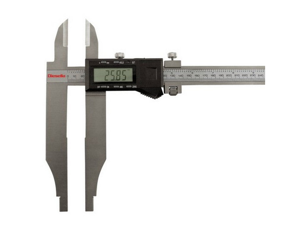 Skydelære, digital 0-500mm x0,01mm dobb. kæbet
