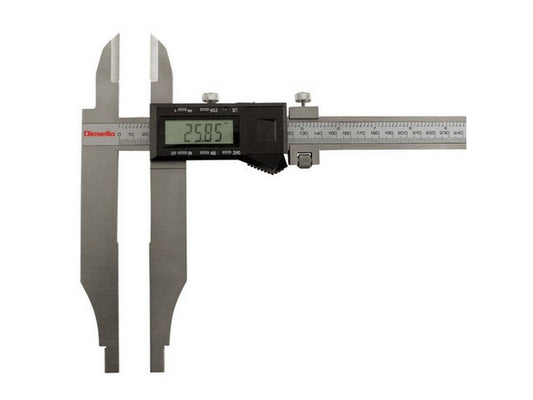 Skydelære, digital 0-500mm x0,01mm dobb. kæbet