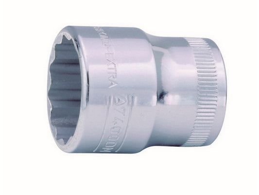 Topnøglehoved 3/8" 19x23mm