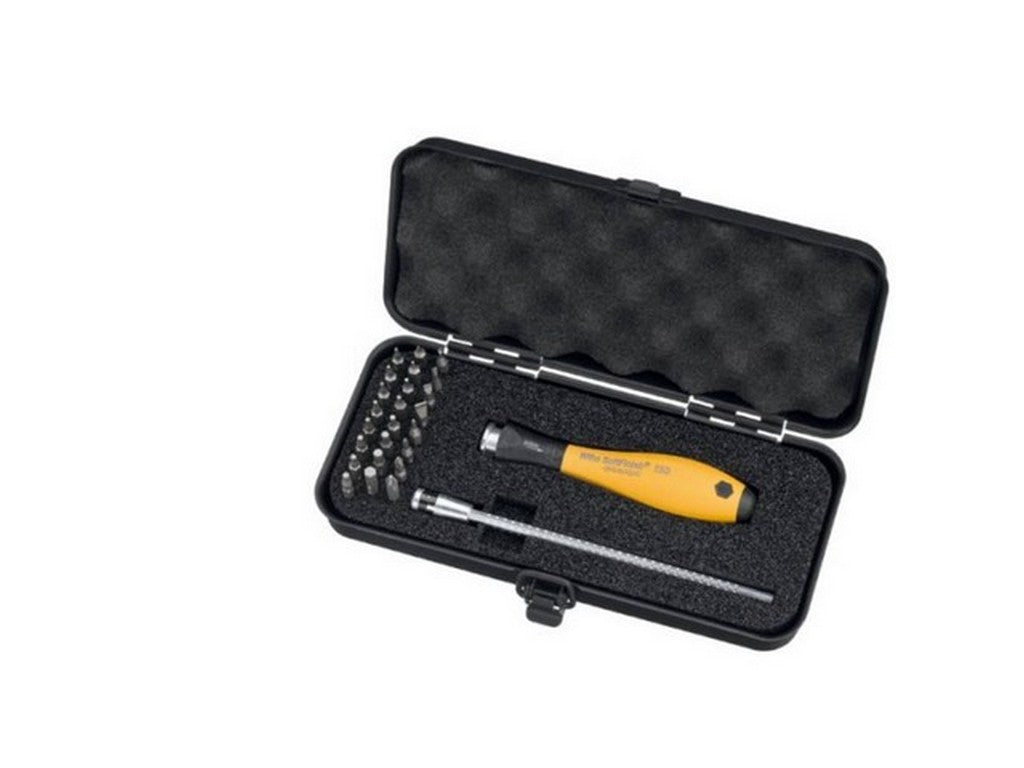 Screwdriver bit set ESD 14 bits + 1 handle + bit holder SYSTEM 4