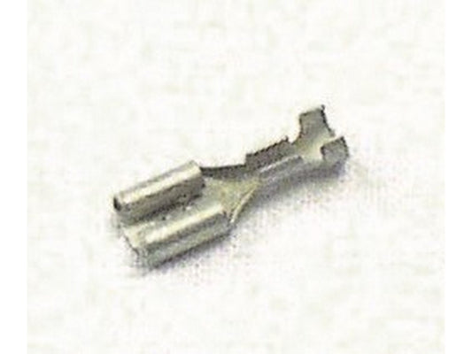 Female flat connector uninsulated 4.8x0.8-1.0mm tinned