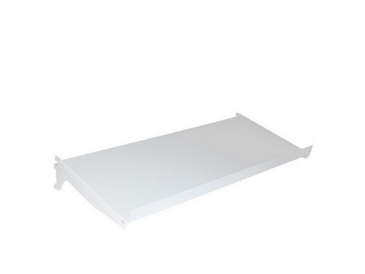 Steel shelf, M750x300, ESD bracket light grey
