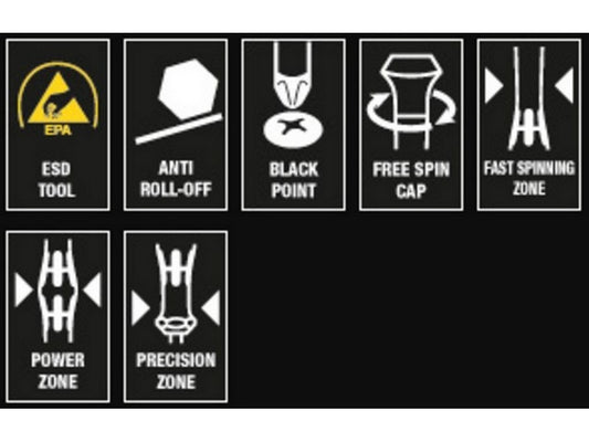 Socket wrench screwdriver ESD 5.0x60mm