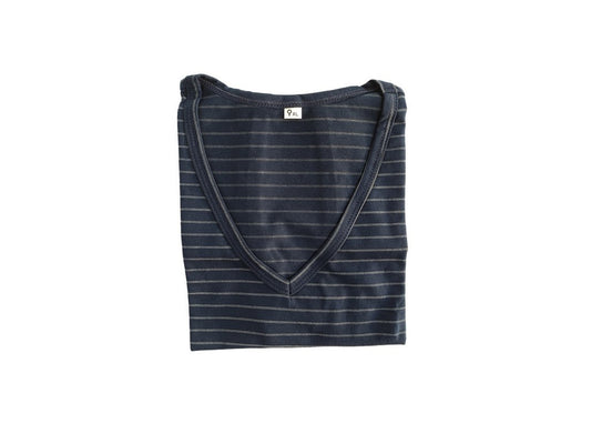 Tank top ESD Navy blue w/white stripe, size XL