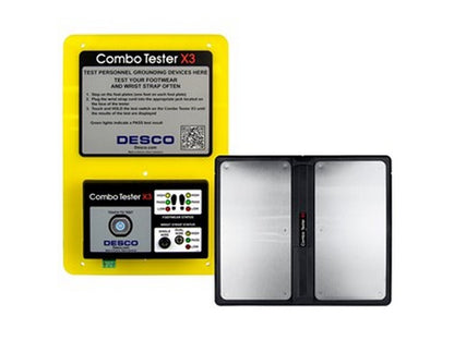 Tester til håndled og fodtøj incl panel & dobb. fodplade