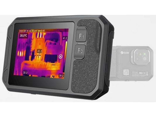 Thermal camera in pocket format pixels 256x192/-20℃-550℃ w/Wi-Fi/5MP digital camera w/LI-Ion battery