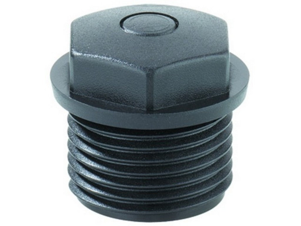 Blindprop kunststof sort PG21; GL11,5mm; 3S25