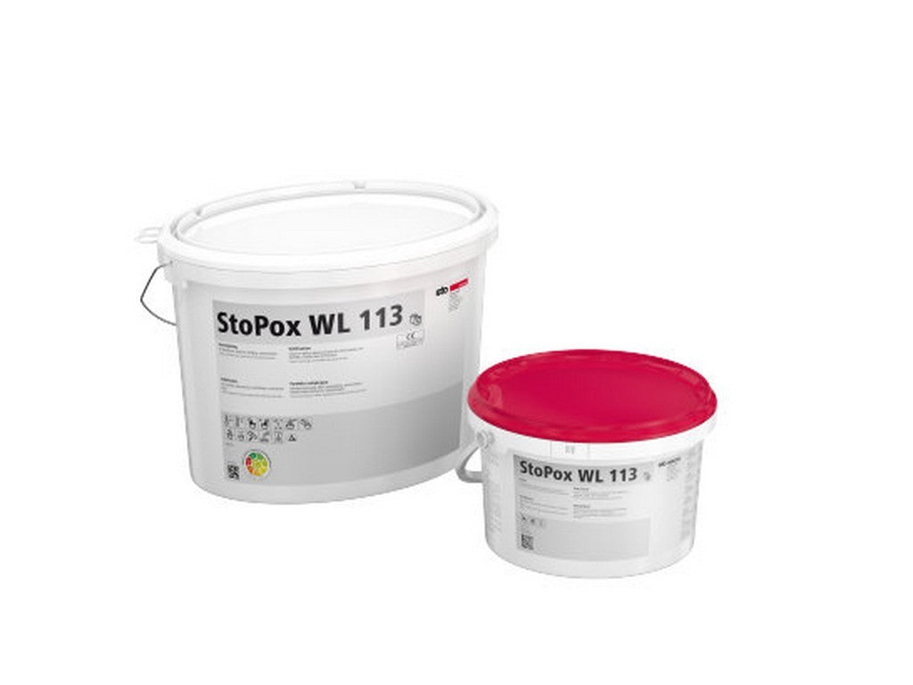 Topcoat water-based 12 kg, 2 component; grey