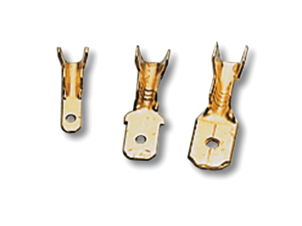 Flat connector male uninsulated 4.8x0.5mm 0.5-1mm2