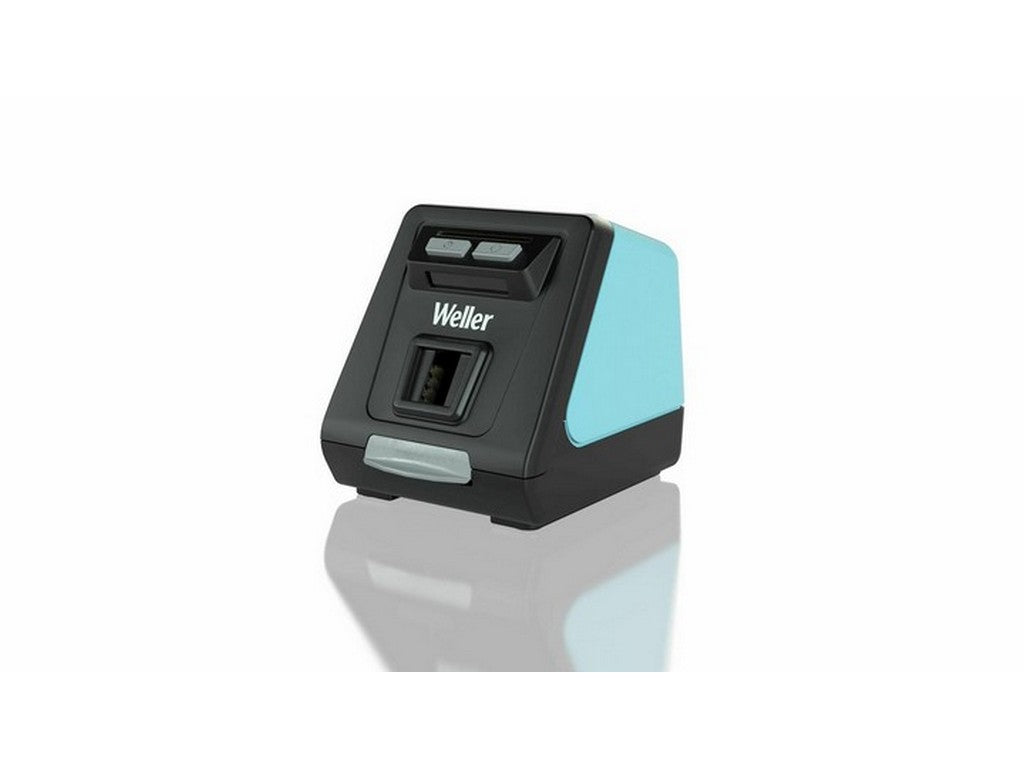 Weller automatisk loddespidsrenser med metalbørster og blå farve