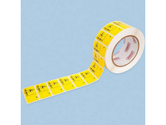 Barcode labels for RM 4000 Roll of 100 pieces