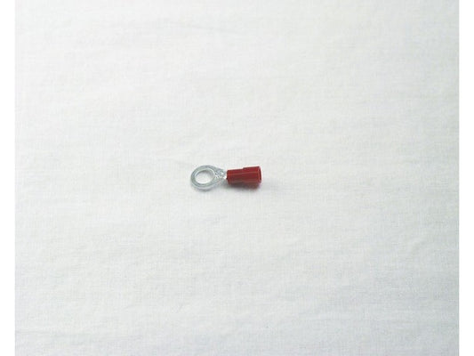 Cable lug ring insulated red 0.5-1mm-Ø6mm; DIN 46 237