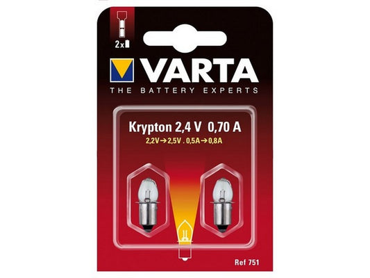 Bulb 751 Krypton P13S 2.4V 0.75A t/621,623,629,630,672