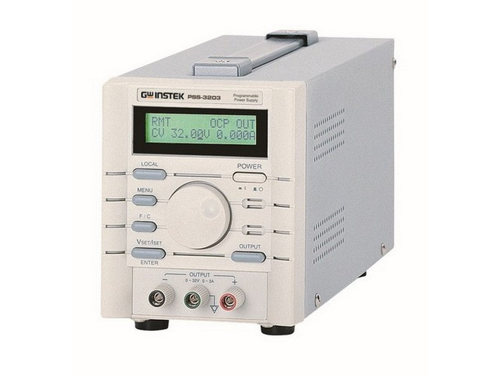 GW-Strømforsyning DC 1-kanals 0-32V / 0-3A