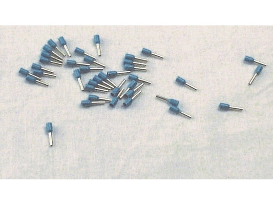 Terminalrør isoleret turkis 0,34mm²-L6mm: pose m/500stk.