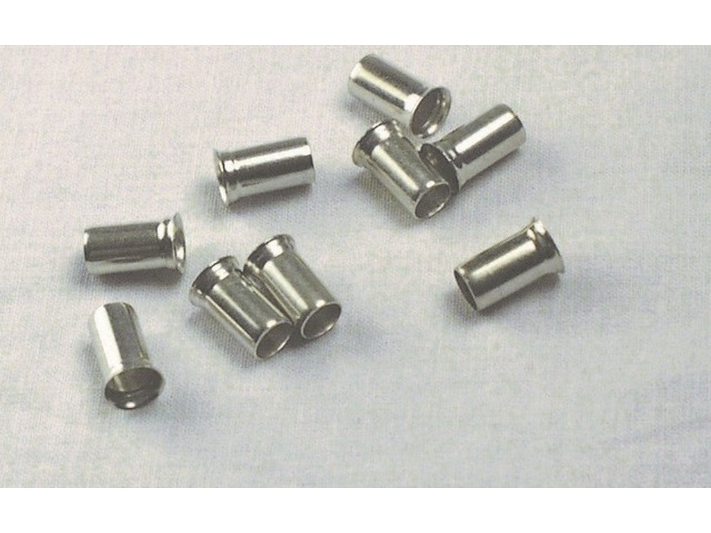 Terminal tube uninsulated 25mm-L15mm; bag w/100pcs.