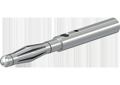 Connector LS205N nickel-plated Ø2mm for KT205