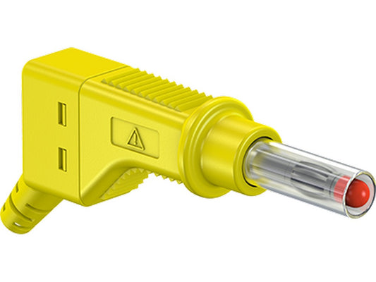 Stabelbar stik XZGL-425 gul 600V CATII 32A skruemont.