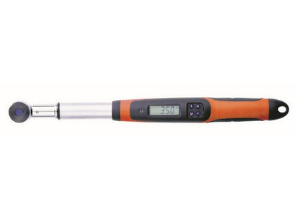 Torque wrench electronic 200Nm, cut-out head