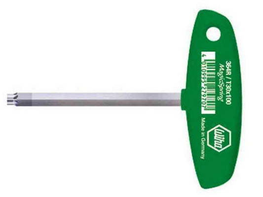 T-nøgle Torx15 m/MagicSpring 100mm lang