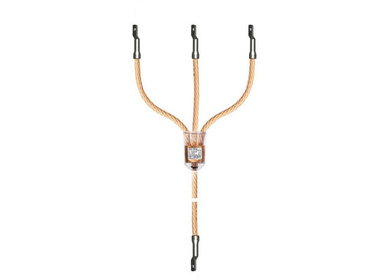 Kortslutningskæde 35mm² A=600, B=550, C=600, D=1500mm