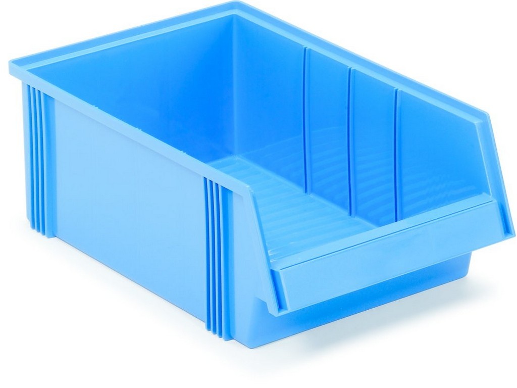 Lagerkasse blå 500x310x182mm