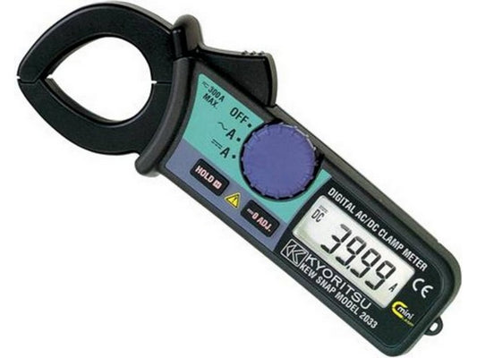 Tangamperemeter AC/DC lommeformat, m/taske