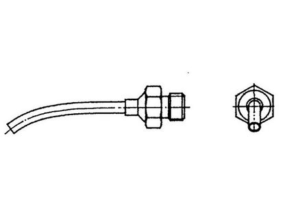 Varmluftdyse ø2,5mm  R08