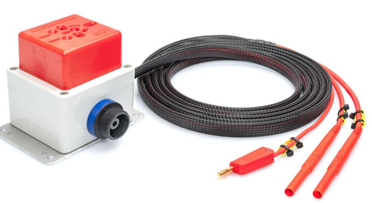 SPS Test-box f/S6700U + KT6780H med 4mm stik + HV-stik ST-14 m/bøsning for SP-02 test-probe