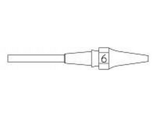 Udloddespids XDSL 6 ø0,7 x 1,9 mm L=16,5 mm