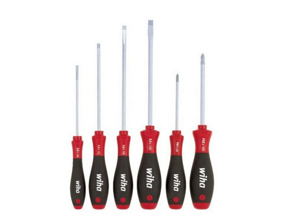 Skruetrækkersæt SoftFinish 6 dele, PH1+PH2