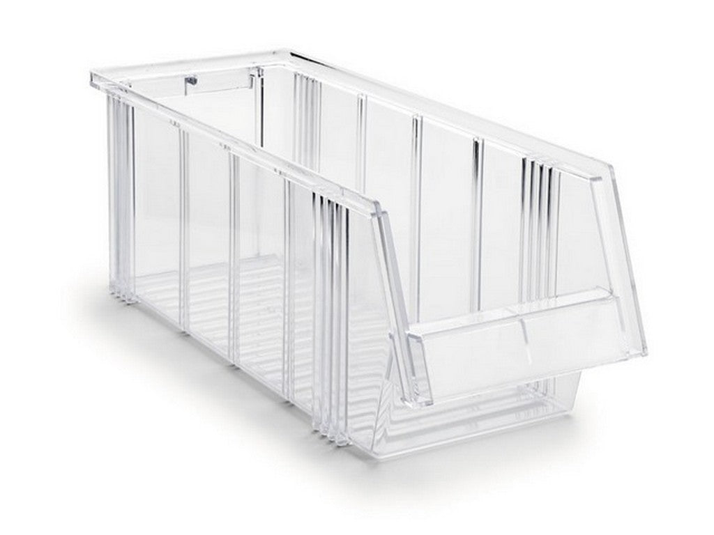 Storage box clear 186x500x182mm