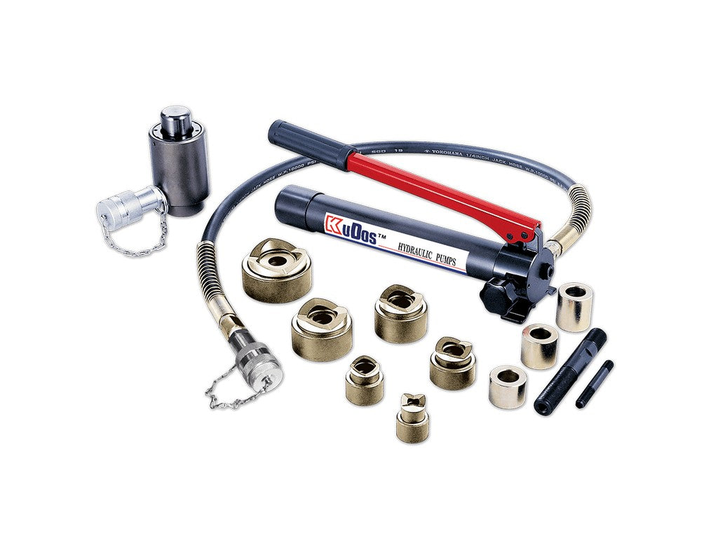 Hulstandser sæt komplet stål 3,2mm/rustfri 1,6mm, M16/M20/M25/M32/M40/M50