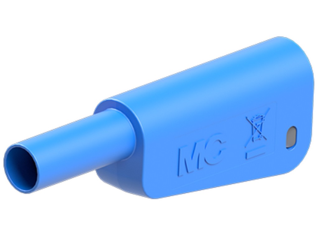 Isolation til bananstik KT-SL-4-46 Ø4mm BLÅ for 2,5mm² ledn.t/SLQ-4x +SLM-4x