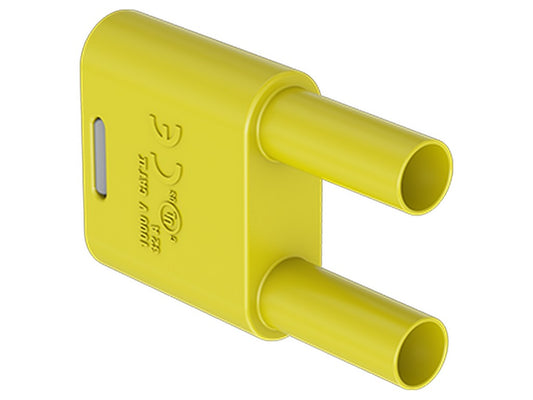 Forbindelsesstik SKS2-4N-19 CATII 1000V 32A GUL