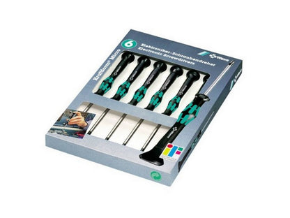 Screwdriver set electronics micro PH0/1 straight 2.5/3.0/3.5/4