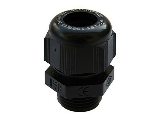 Kabelforskruning polyamide EX-e SORT; M32; Ø16-25mm