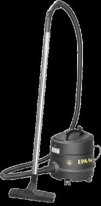 ESD støvsuger EPA-VAC 800W med slange og mundstykke, grå-sort design