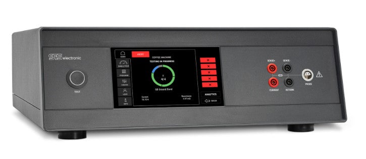 Ground Bond Tester AC: 1-32A 0-6Ω/resistance1Ω-1MΩ med 4mm sockets