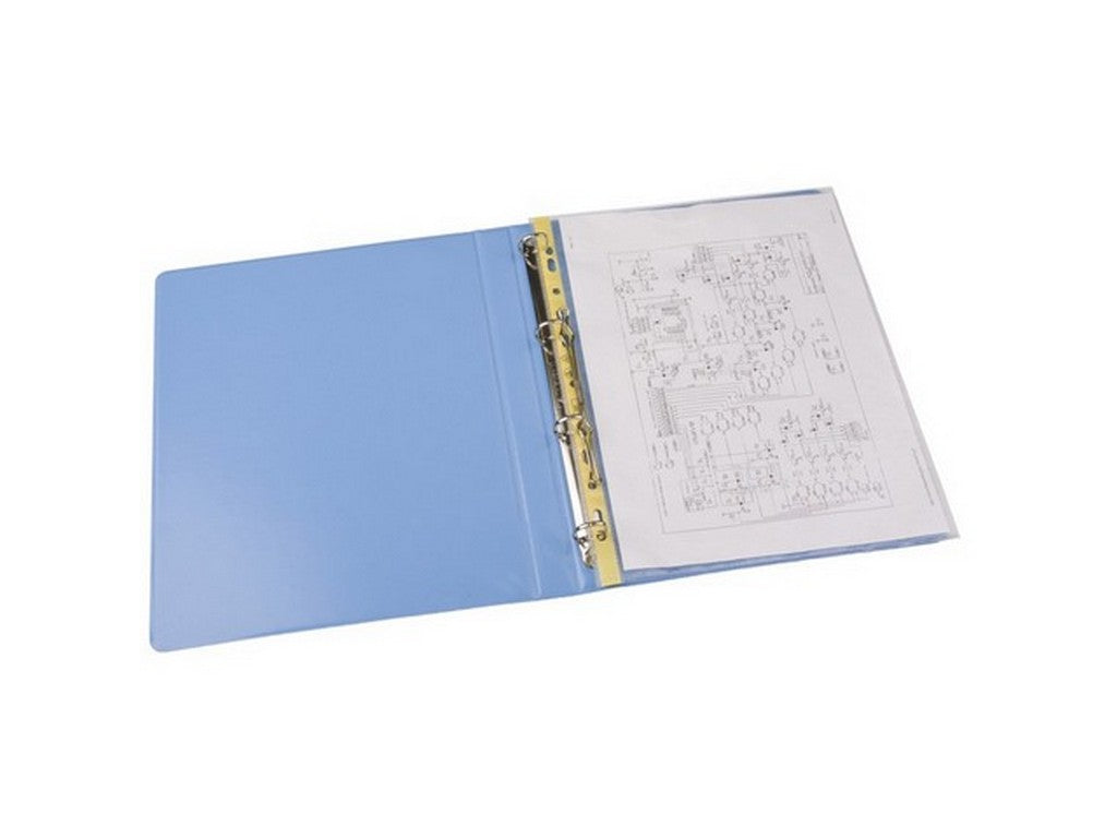 Ringbind ESD 4 D-ringe 32mm ryg 15mm ringhøjde