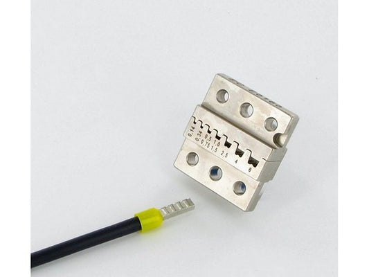 Matrice EC65 t/terminalrør 0,14 - 6mm² /TWIN 0,5 - 4mm² Trapezform crimp