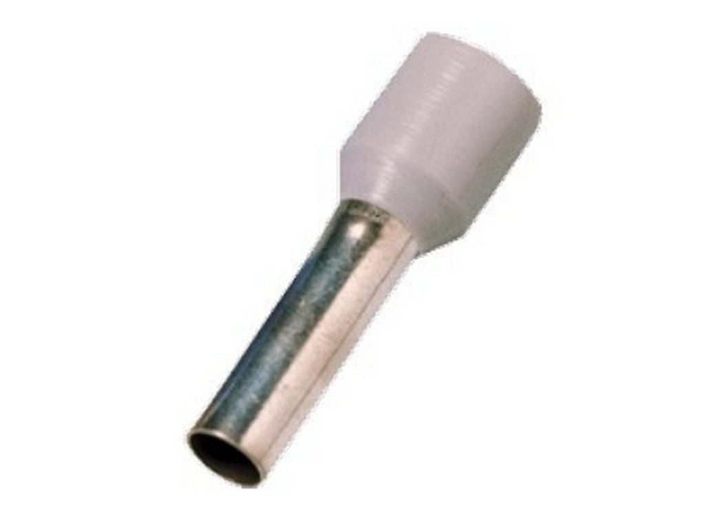 Terminalrør isoleret GRÅ  0,14mm²-L6mm: