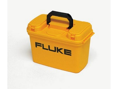 Kuffert gul hård plast