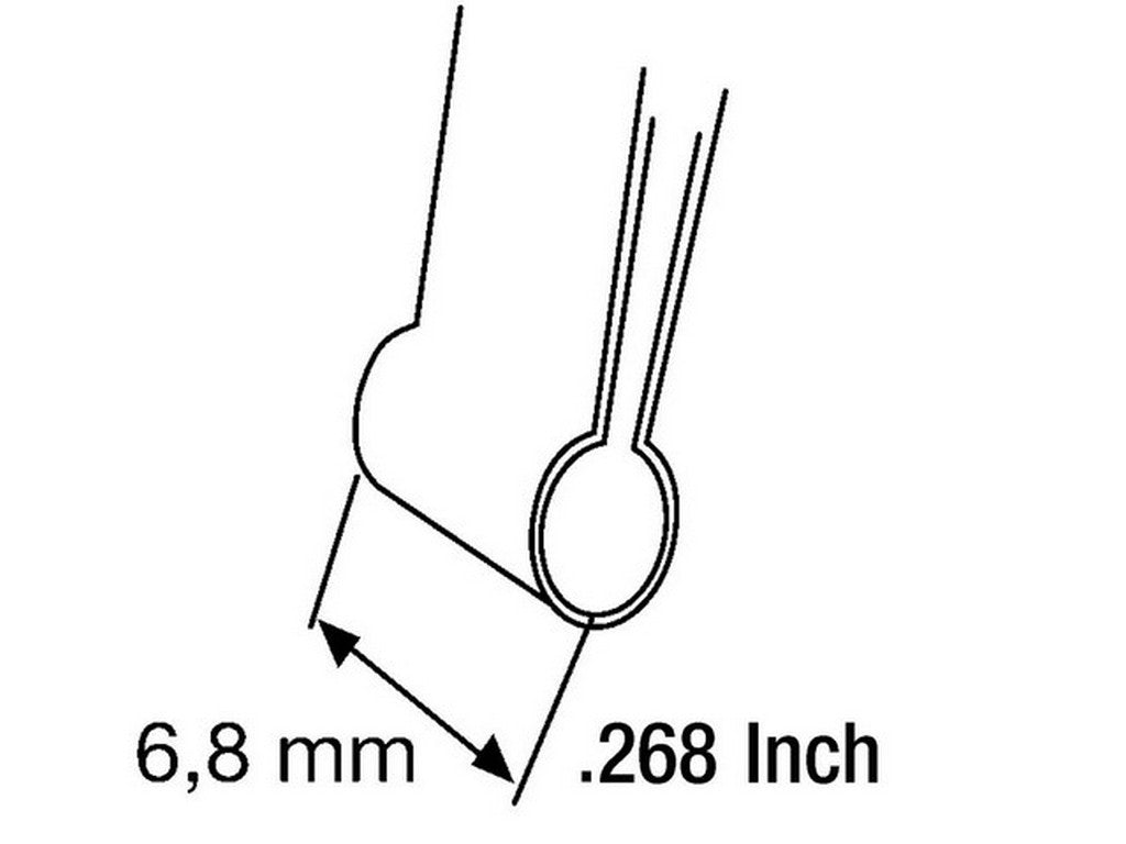 Pincet 115mm bestykning