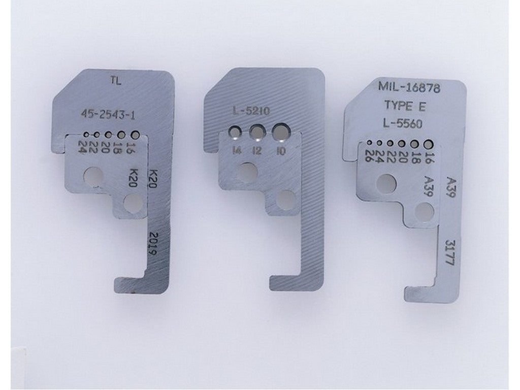 Knife set. die- for 45-169 24-30 AWG