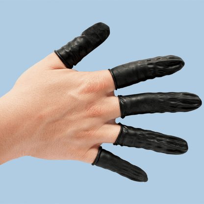 ESD finger cots, black, pack of 1440 pcs.