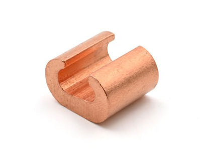 C-pressemuffe kobber blank 25mm2/25mm2