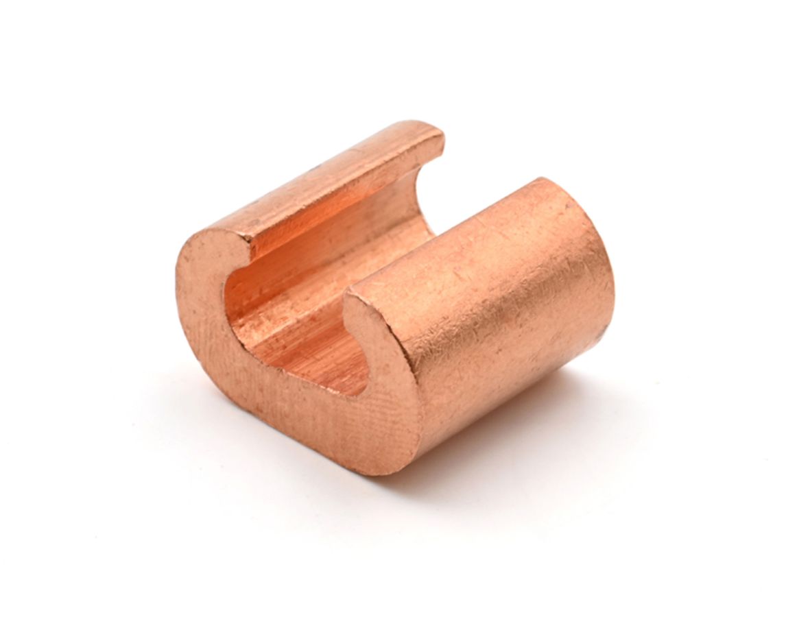 C-pressemuffe kobber blank 35mm2/16mm2