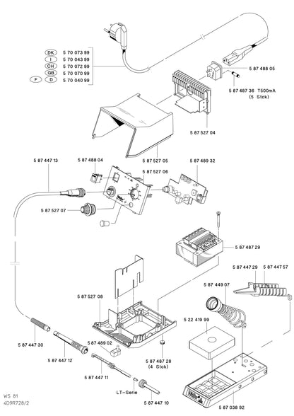 Power supply PU-81 ESD for WS-81