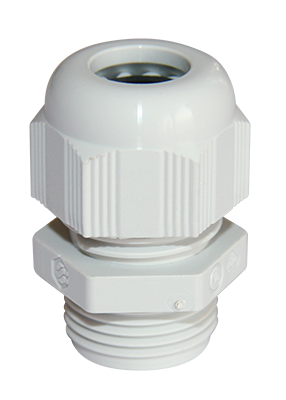 Cable gland polyamide grey M16; Ø2.8-8mm